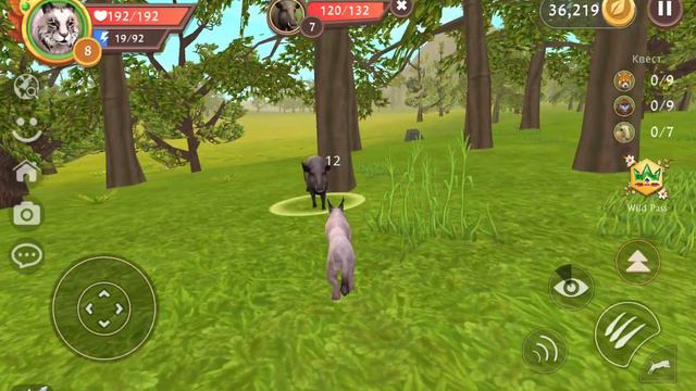 #WildCraft - прокачиваю рысь от 1 до 22 (без Wildclab) (1 часть)