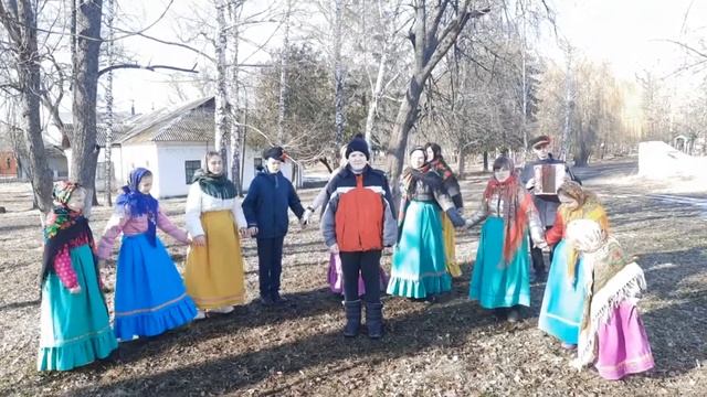 Заклички весны. Детские ансамбли "Лотоха" и "Яровинка", руководитель Елена Гридасова