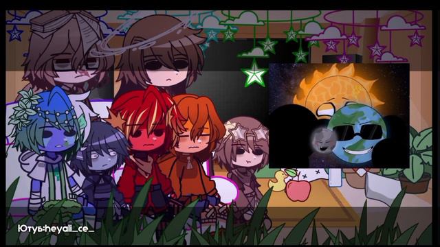 ||Реакция шаранутого космоса на тик ток||Solar balls react to tik tok||