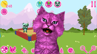 МОЯ КАРМАННАЯ ПОНИ 6 ИГРА ДЛЯ ДЕТЕЙ ГОВОРЯЩИЙ КОТЕНОК АБИ ИГРАЕТ ДЕТСКИЙ ЛЕТСПЛЕЙ.