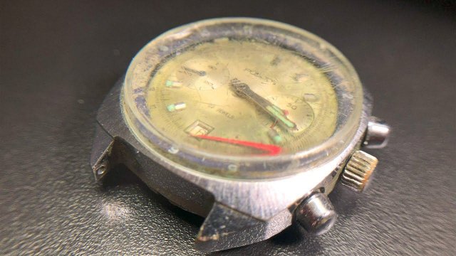 Полная РЕСТАВРАЦИЯ штурманских часов на механизме 3133.
