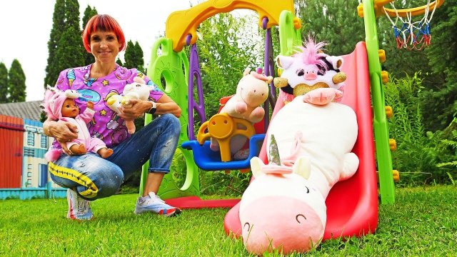Детский садик Капуки Кануки – Милые единороги и кукла Беби Бон учатся и играют вместе!