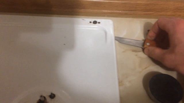 Как снять верхнюю крышку газовой плиты