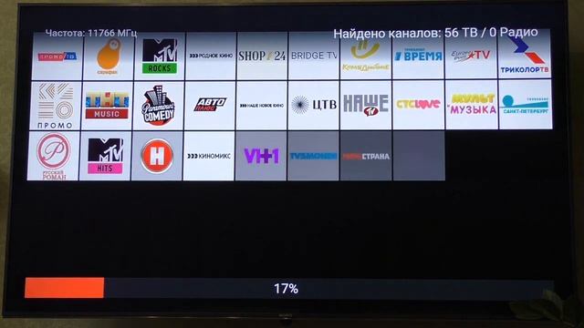 Настройка ресивера Триколор ТВ.