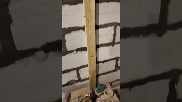 Баня из газобетона. Обрешетка ч.1