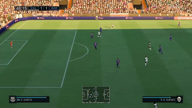 20.02.2022 Валенсия - Барселона,футбол 25 тур Испания