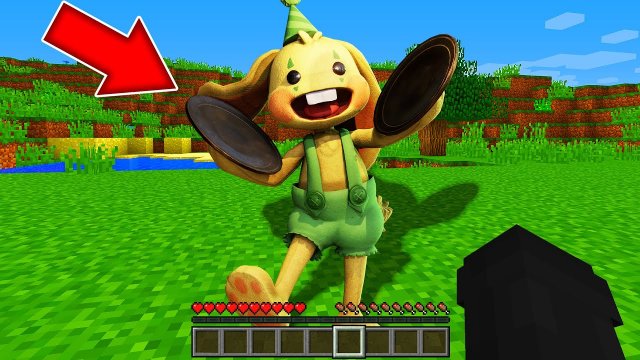 Я призвала страшного КРОЛИКА БОНЗО в своём мире майнкрафт ! Как призвать BUNZO BUNNY MINECRAFT SCP