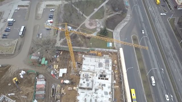Еженедельный облет квартала Минск Мир.