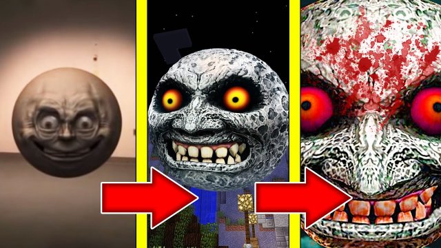 Как менялся ЛУНА ХУЛИГАН и его жизненный цикл в майнкрафт ! Эволюция моба LUNAR MOON SCP MINECRAFT