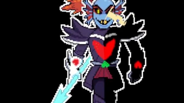 UNDERTALE Песня Андайн бессмертный Герой ориг права Айсер