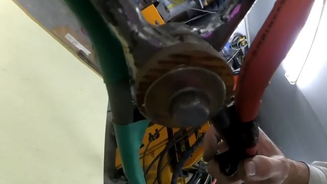 Самодельные выносные клещи для контактной сварки вариант 2