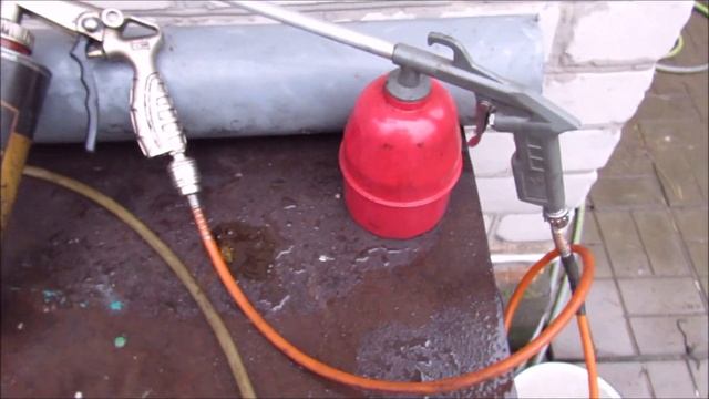 Мои продувочные пистолеты и компрессор.