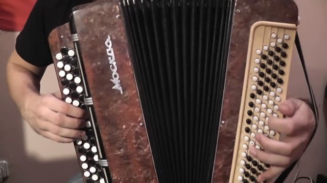 "Чёрный бумер" на баяне (видеоурок)