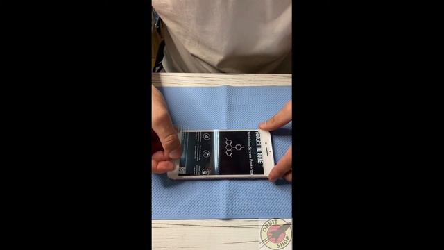 Инструкция по наклейке Гидрогелевой пленки на смартфоны / наклеить Гидрогелевую пленку на телефон