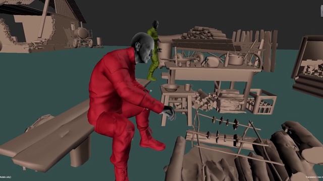 Демонстрация катсцен - «S.T.A.L.K.E.R. 2 Heart of Chornobyl» Pre-Alpha 0.3.0 - №1