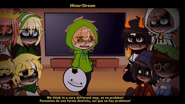 Dsmp react to Dream Au's||Not bad Apple||Ussewa||[Sub ESP]