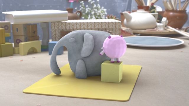 Малышарики | Слон | №109 | Сахалыы мультик | Дубляж