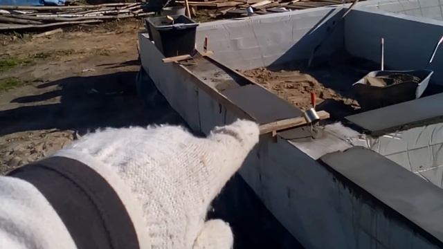 Выравнивание фундамента | скользящая опалубка