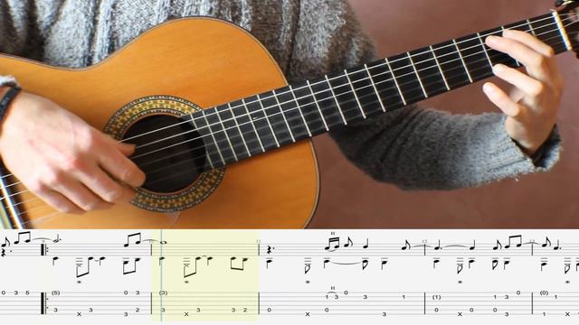 STAND BY ME - Tab - Fingerstyle / Classical Guitar