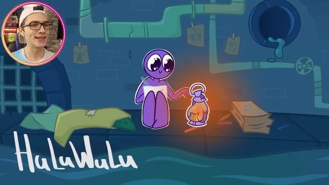 ФИОЛЕТОВЫЙ ДРУГ УБИЛ СИНЕГО И ЗЕЛЁНОГО ? РАДУЖНЫЕ ДРУЗЬЯ ROBLOX в ПОППИ ПЛЕЙТАЙМ - RAINBOW FRIENDS