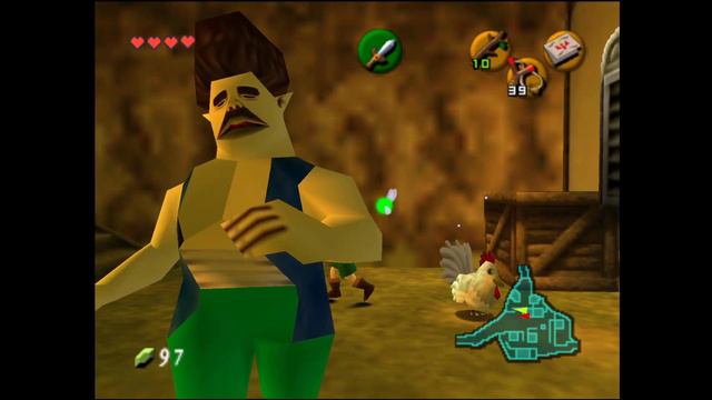 Деревня Кокарико. The Legend of Zelda: Ocarina of Time. Прохождение