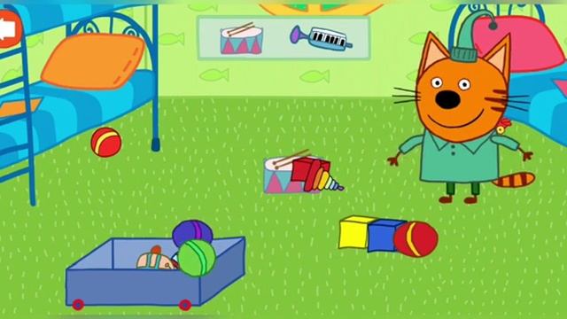 Три Кота. Музыкальные инструменты. Мультфильм Три Кота-Три Хвоста. Развивающий мультфильм.