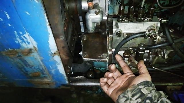 Выставляю момент впрыска тнвд. Мтз д 240