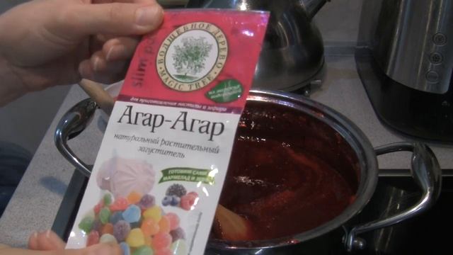 МАЛИНОВЫЙ ДЖЕМ С АГАРАГАРОМ