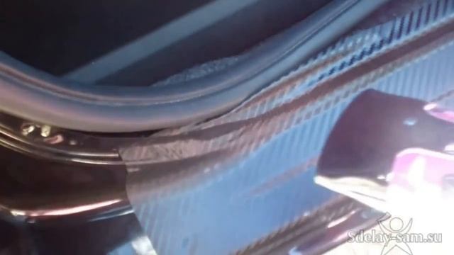 Как самому обклеить пороги на автомобиле
