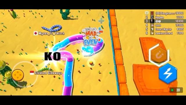 Snake Rivals - GALAXY !! Kill All The Snakes In The Map !! AMAZING NEW SNAKE GAMEPLAY