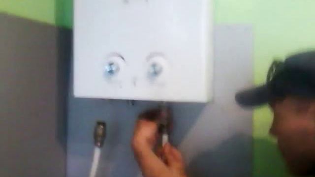 как установить газовую колонку