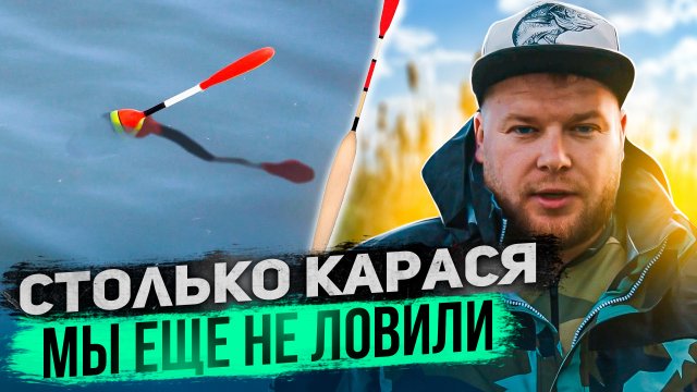 СТОЛЬКО КАРАСЯ МЫ ЕЩЁ НЕ ЛОВИЛИ