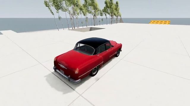 Тачки против опасной рампы - BeamNG.drive Автомобильные игры