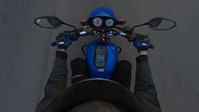 мопед Sigma Sport 125 (110) Максимальная скорость 104км/ч