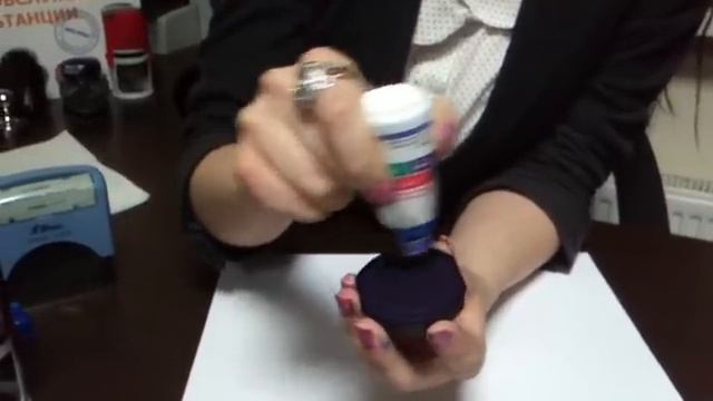 Как заправить печать, штамп, штемпельную подушку_изготовление печатей IZGOTOVLENIE PECHATEJ