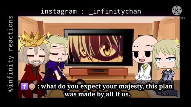 past falmuth kingdom react to the future / that time I got reincarnated as slime/ infinity reaction