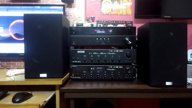 Taga Harmony Speakers + Yamaha HTR2067 Receiver sound test