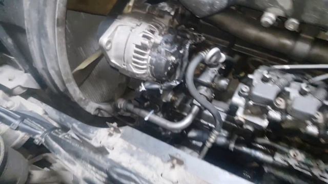 DAF XF 95 регулировка клапанов