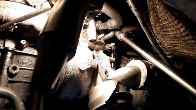 Снятие турбины VW Touran 1.9 TDI