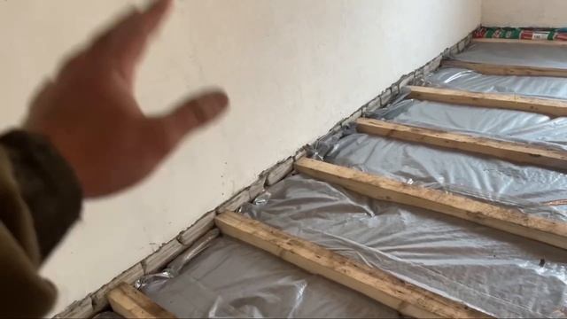 Утепленный пол на даче