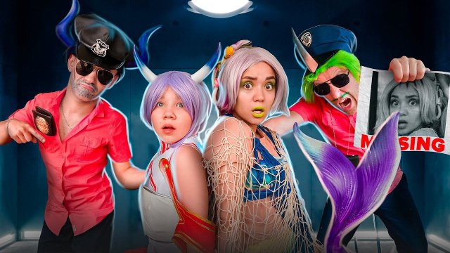 The demonic police caught the Evil Mermaid! Demon Camp! Emilie Episode 4 Season 5!