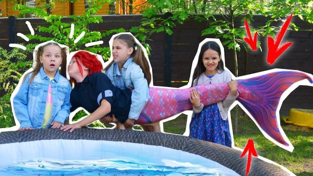 Нашли ПАРНЯ РУСАЛКУ! Первый ПОЦЕЛУЙ!? Битва за парня!