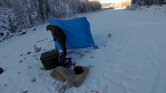 Зимняя рыбалка в Бурятии