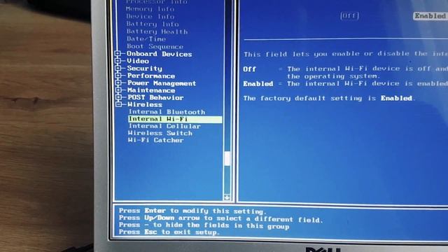 Dell inspiron 1525, Latitude D630 Драйвера стоят, Wi-Fi не включается, как включить.