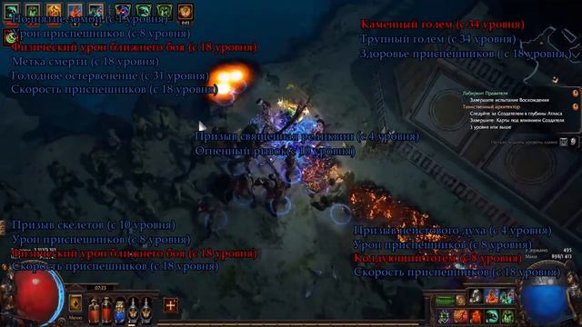 Path of Exile: Ведьма - Некромант - Стартовый петоводный билд
