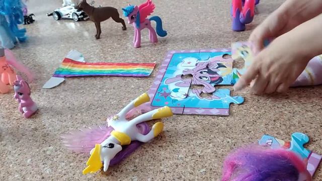 Пони - поняшки. Игры в игрушки / Pony. Toy Games #Video