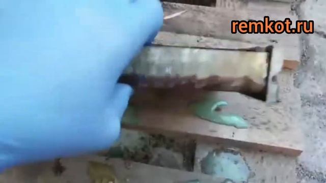 промывка первичного теплообменника котла Navien (Навьен) во время технического обслуживания