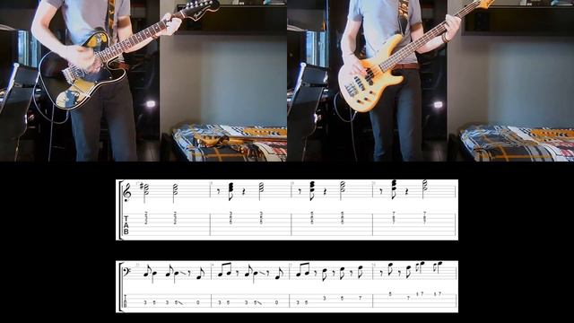 Rival Sons - Open My Eyes Guitar and Bass cover with tabs