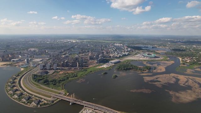 Казань - виды с высоты птичьего полёта