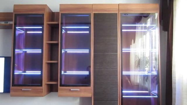 Практическое применение светодиодной ленты 5050 RGB. Подсветка шкафа.  Часть 2.